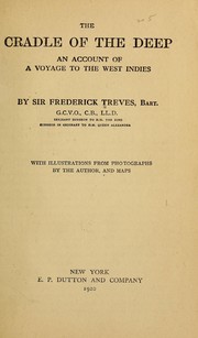 Cover of: The cradle of the deep by Frederick Treves