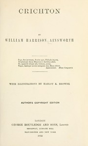 Cover of: Crichton. by William Harrison Ainsworth