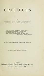Cover of: Crichton by William Harrison Ainsworth