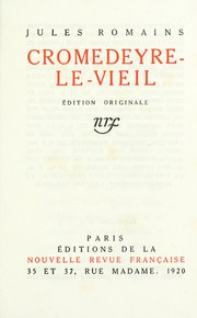 Cover of: Cromedeyre-le-Vieil.
