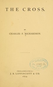 Cover of: The cross