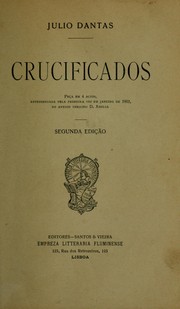 Cover of: Crucificados: peça em 4 actos