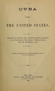 Cuba before the United States by YA Pamphlet Collection (Library of Congress)