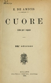 Cover of: Cuore by Edmondo De Amicis, Edmondo De Amicis