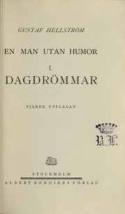 Cover of: Dagdrömmar by Gustaf Hellström