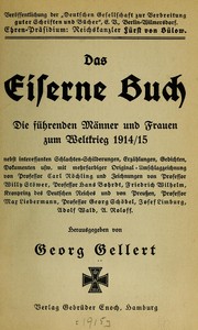 Cover of: Das eiserne buch