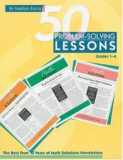 Cover of: 50 Problem-Solving Lessons: The Best from 10 Years of Math Solutions Newsletters