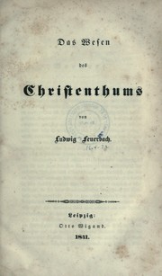 Cover of: Das Wesen des Christentums