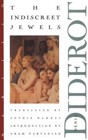 Cover of: The Indiscreet Jewels by Denis Diderot