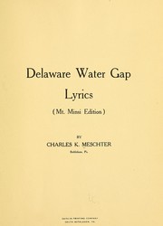 Cover of: Delaware Water Gap lyrics (Mt. Minsi edition)