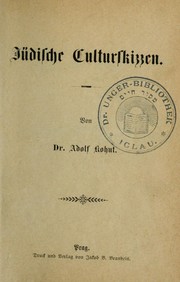 Cover of: Der alte Prager jüdische Friedhof: ein Beitrag zur Culturgeschichte des böhm. Judentums