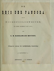 Cover of: De reis der Pandora naar de Noordpoolgewesten: in den zomer van 1875