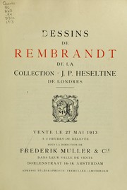 Dessins de Rembrandt by Rembrandt Harmenszoon van Rijn