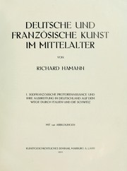 Cover of: Deutsche und französische Kunst im Mittelalter