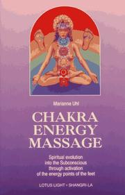 Cover of: Chakra Energy Massage