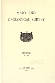 Cover of: Devonian plates