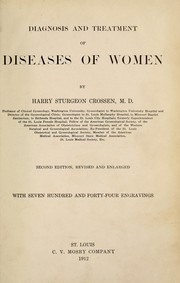 Cover of: Diagnosis and treatment of diseases of women