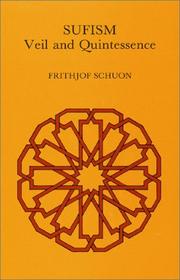 Cover of: Sufism by Frithjof Schuon