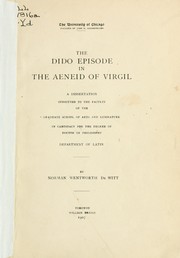 Cover of: The Dido episode in the Aeneid of Virgil.