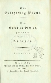 Cover of: Die Belagerung Wiens