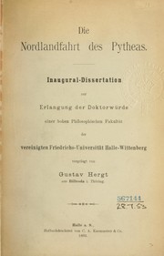 Cover of: Die Nordlandfahrt des Pytheas