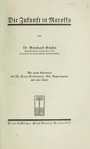 Cover of: Die Zukunft in Marokko