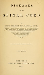 Cover of: The diseases of the spinal cord