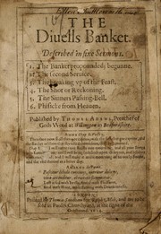 Cover of: The diuells banket by Thomas Adams
