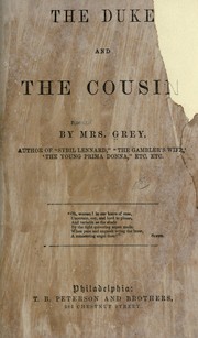 Cover of: The duke and the cousin