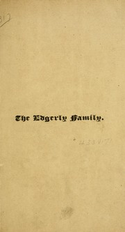 The Edgerly family by James A. Edgerly