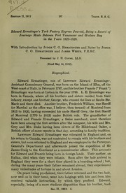 Cover of: Edward Ermatinger's York Factory Express Journal: being a record of journeys made between Fort Vancouver and Hudson Bay in the years 1827-1828