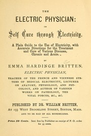 Cover of: The electric physician | Emma Hardinge Britten