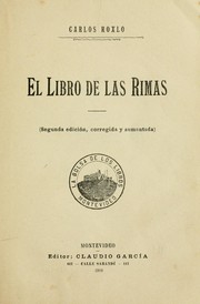 Cover of: El libro de las rimas by Carlos Roxlo