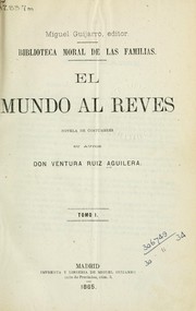 Cover of: El mundo al reves: novela de costumbres