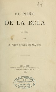 El niño de la bola by Pedro Antonio de Alarcón