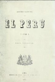 Cover of: El Perú
