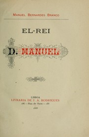 Cover of: El-rei D. Manuel