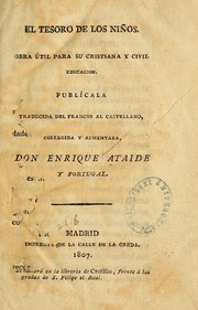 Cover of: El tesoro de los niños by Ataide y Portugal, Enrique,
