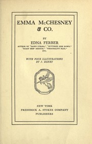 Cover of: Emma McChesney & Co by Edna Ferber