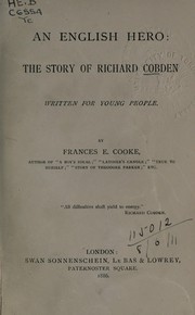 Cover of: An English hero by Frances E. Cooke