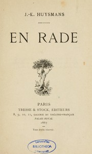 Cover of: En rade by Joris-Karl Huysmans