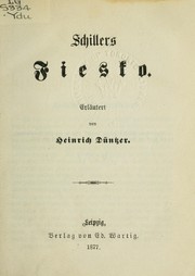 Cover of: Erläuterungen zu Schillers Werken