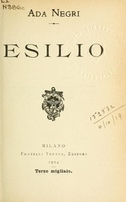 Cover of: Esilio