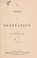 Cover of: An essay on temptation