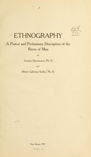 Cover of: Ethnography by Loomis Havemeyer