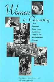 Cover of: Women in Chemistry by Marelene F. Rayner-Canham, Geoffrey W Rayner-Canham