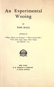 Cover of: An experimental wooing