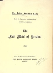 Cover of: The fair maid of Bristow.  1605 by Day, John