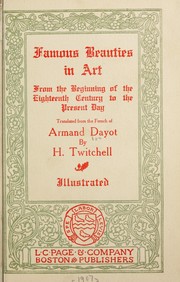Cover of: Famous beauties in art by Armand Dayot