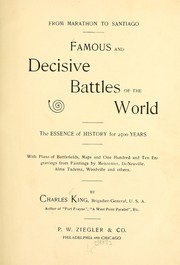 Cover of: Famous and decisive battles...